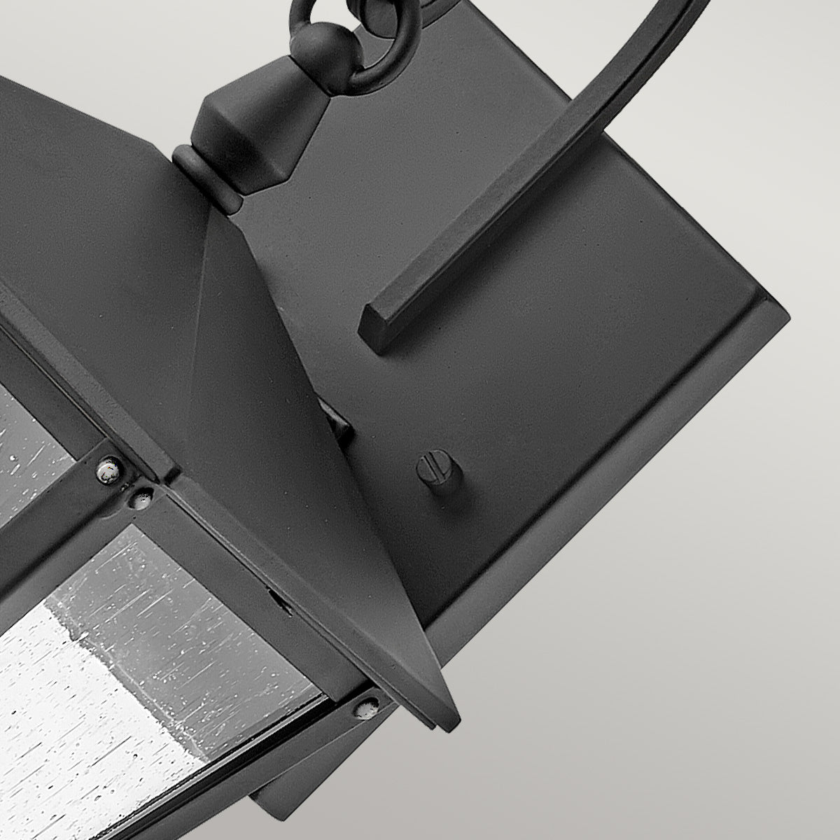 Huntersfield Small Wall Lantern - Black Finish