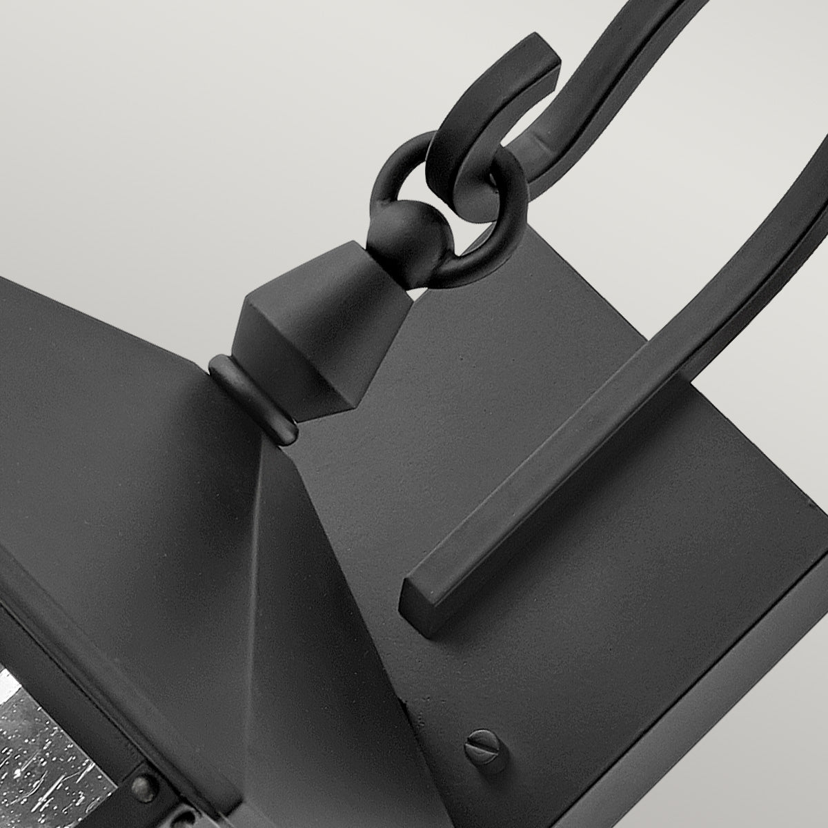 Huntersfield Medium Wall Lantern - Black Finish