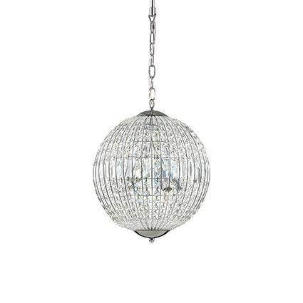 Luxor 6/8/12Lt Crystal Pendant Light