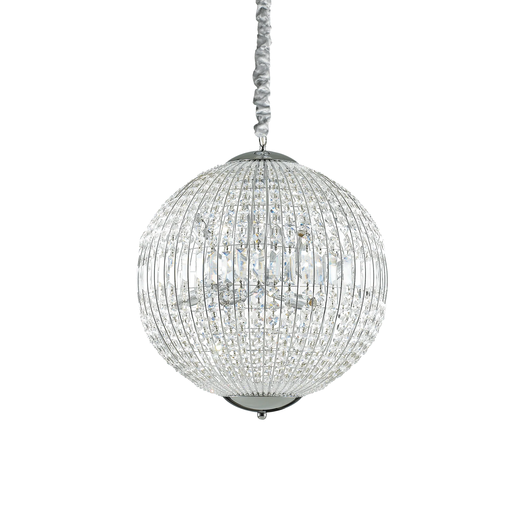 Luxor 6/8/12Lt Crystal Pendant Light