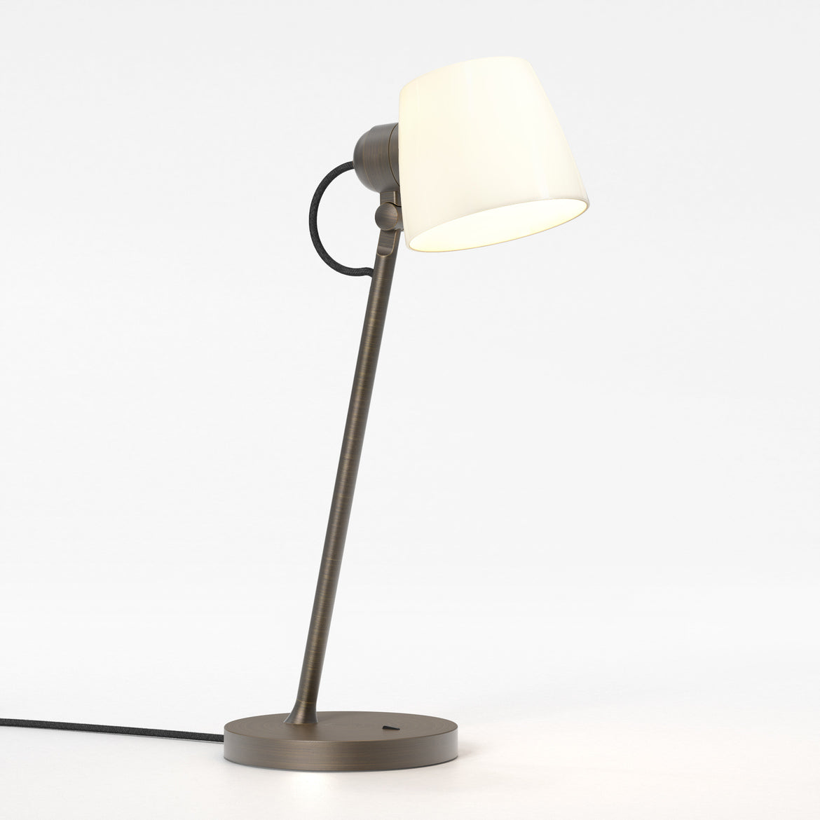 Imari Desk Adjustable Lamp - Bronze/Nickel