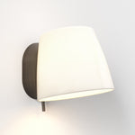 Imari Fixed Wall Lamp - Porcelain Shade, Bronze/Nickel