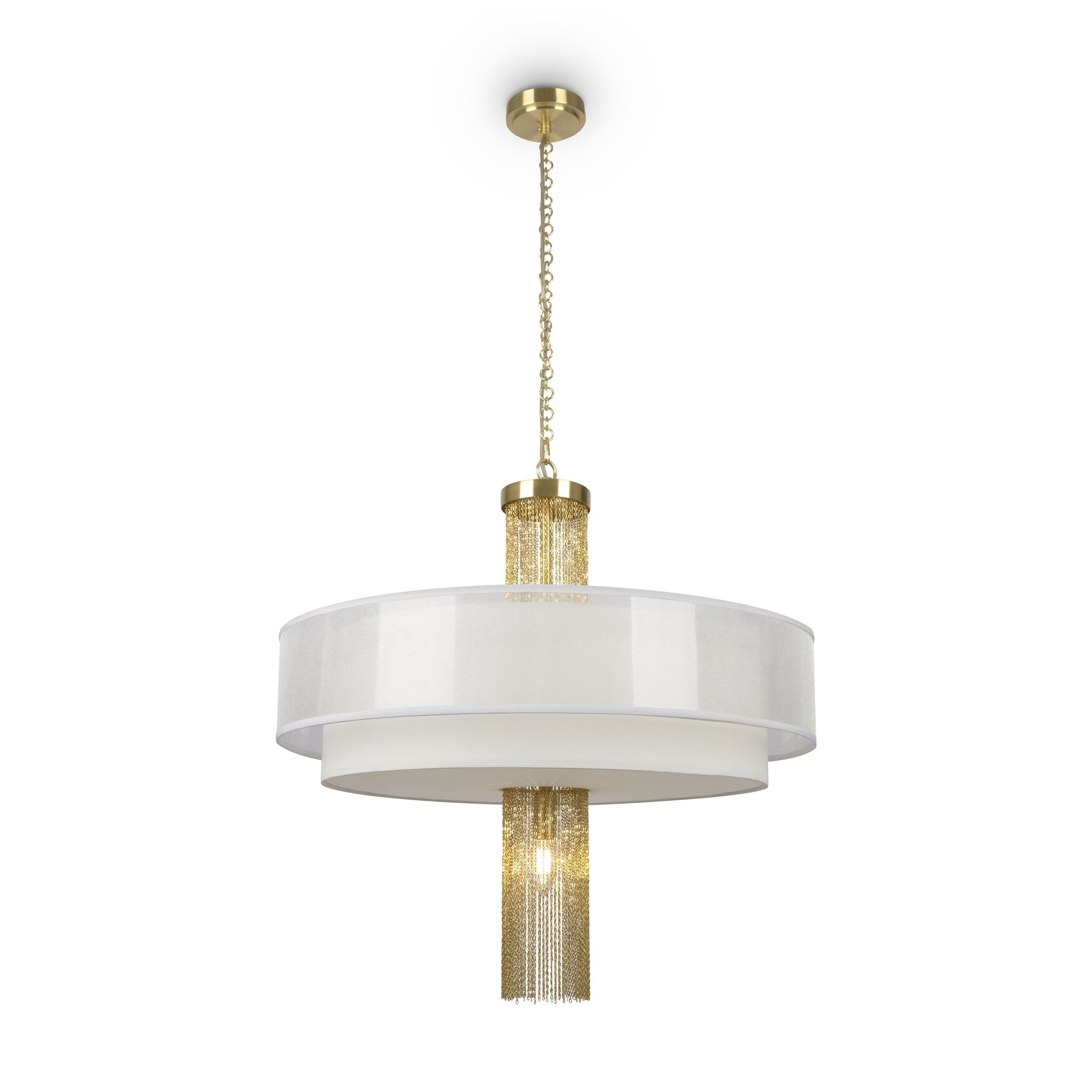Impressive Centre Ceiling Light - Gold Finish