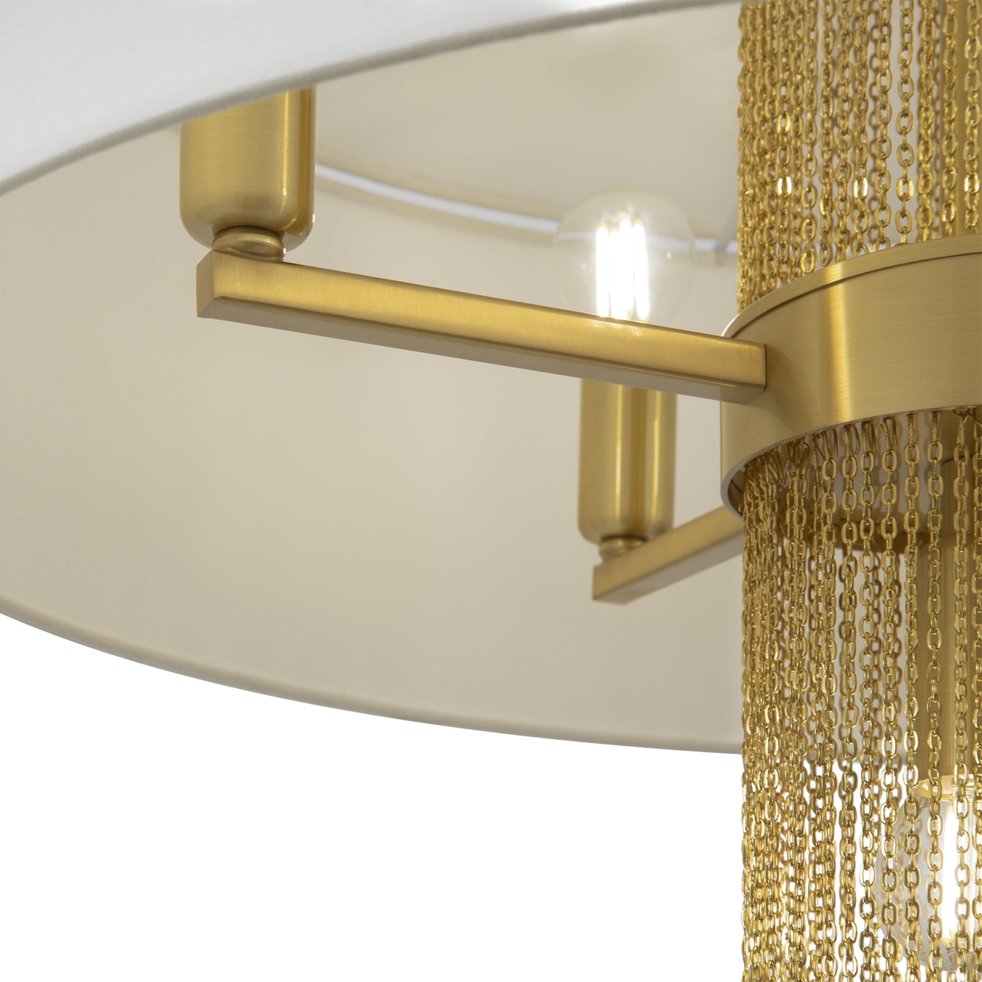 Impressive Centre Ceiling Light - Gold Finish