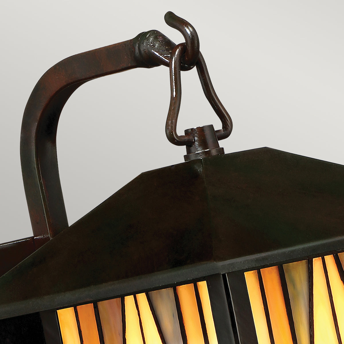 Inglenook Small Wall Lantern - Valiant Bronze Finish
