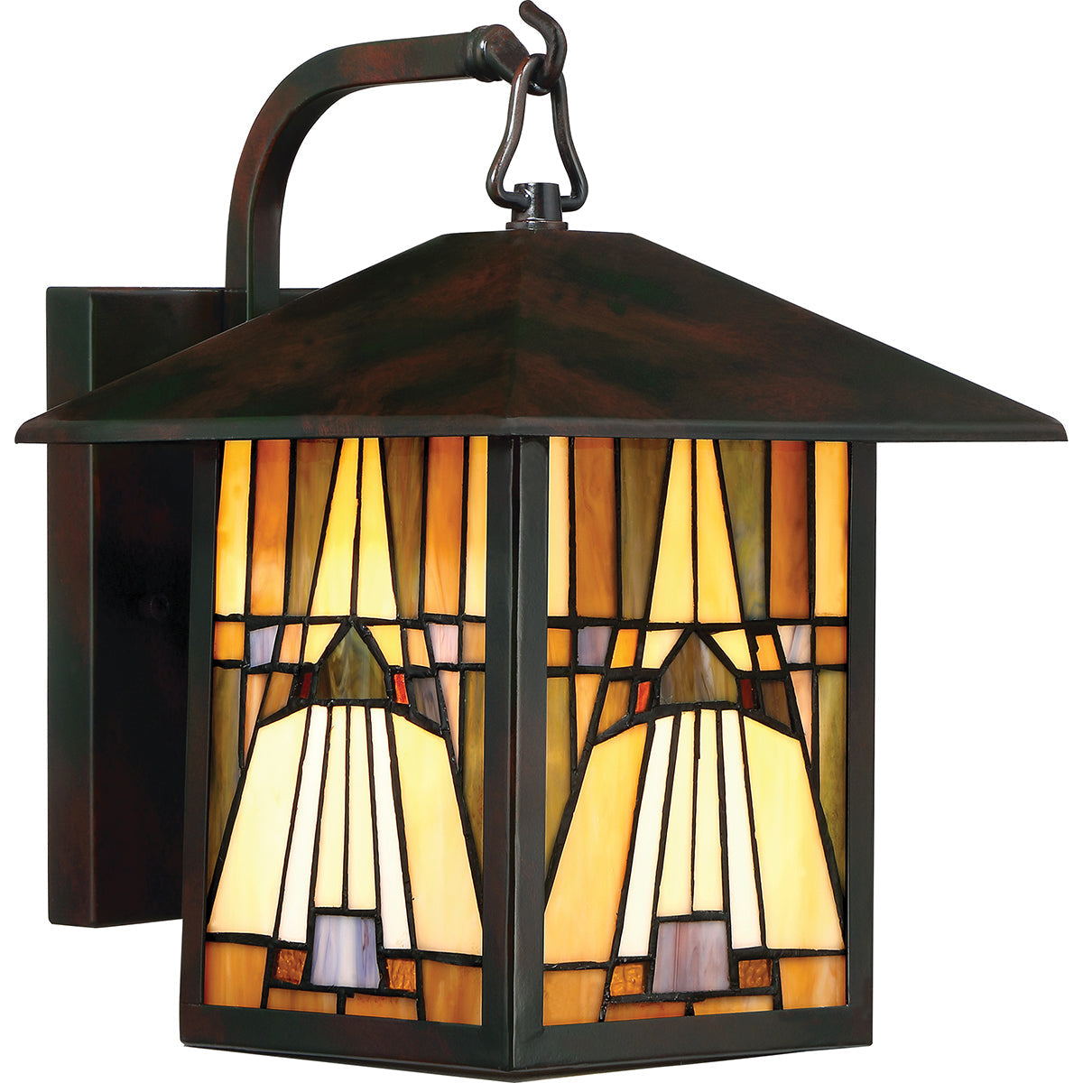Inglenook Medium Wall Lantern - Valiant Bronze Finish