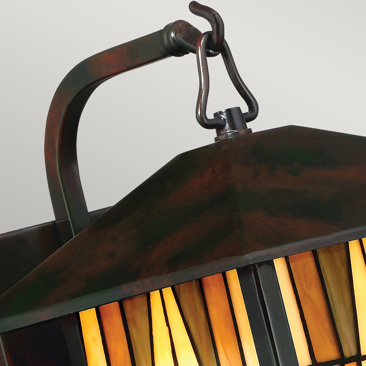 Inglenook Medium Wall Lantern - Valiant Bronze Finish