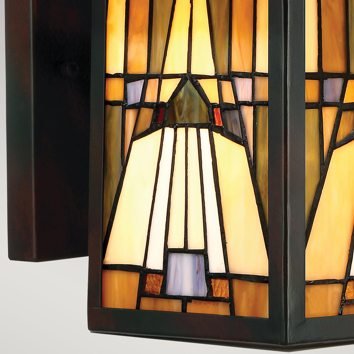 Inglenook Medium Wall Lantern - Valiant Bronze Finish