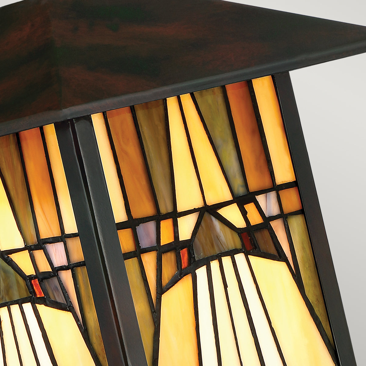 Inglenook Medium Wall Lantern - Valiant Bronze Finish