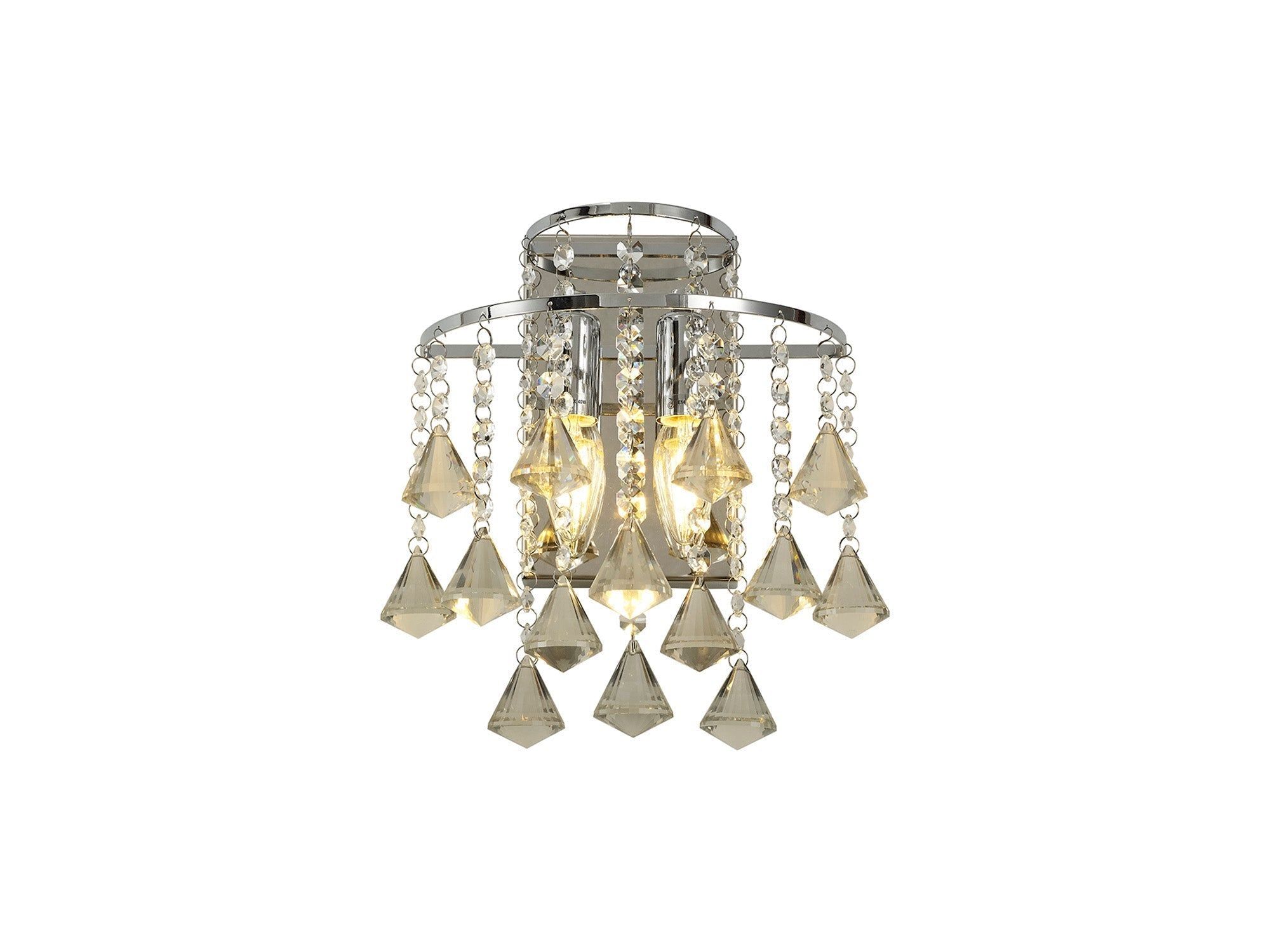 Inina Wall Lamp Switched 2 Light E14 - Cusack Lighting