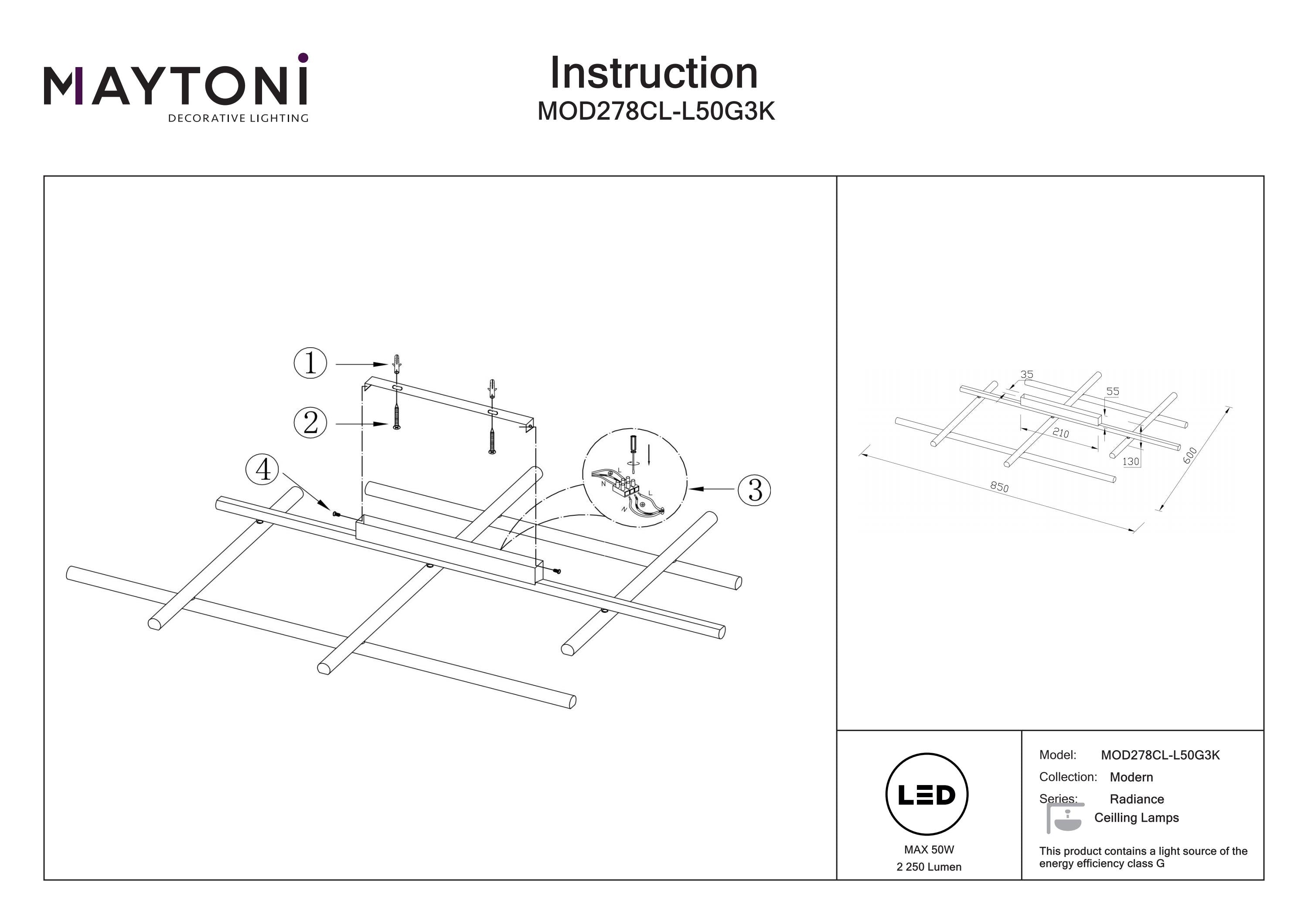 Radiance LED Flush Light