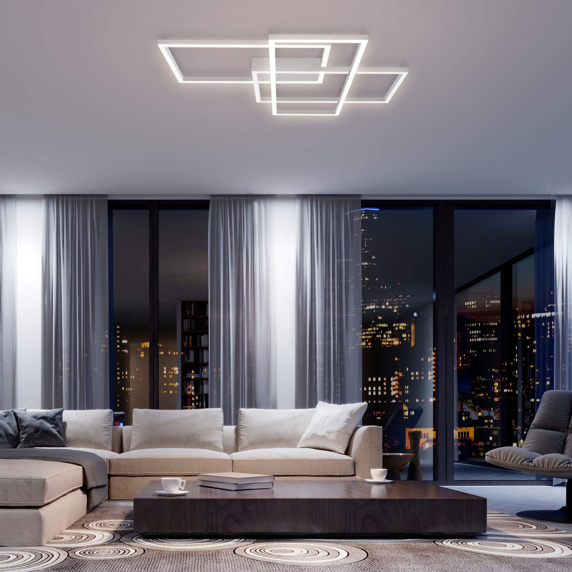 Rida LED Flush Light 3000K