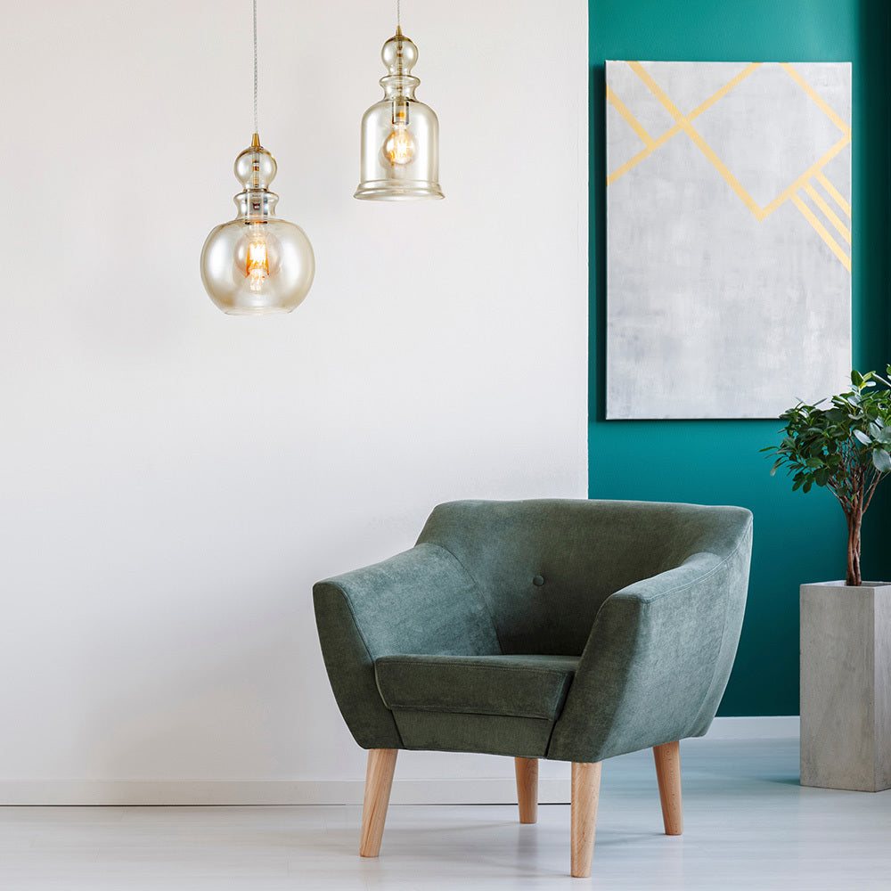 Tone Pendant Light - Bronze Finish