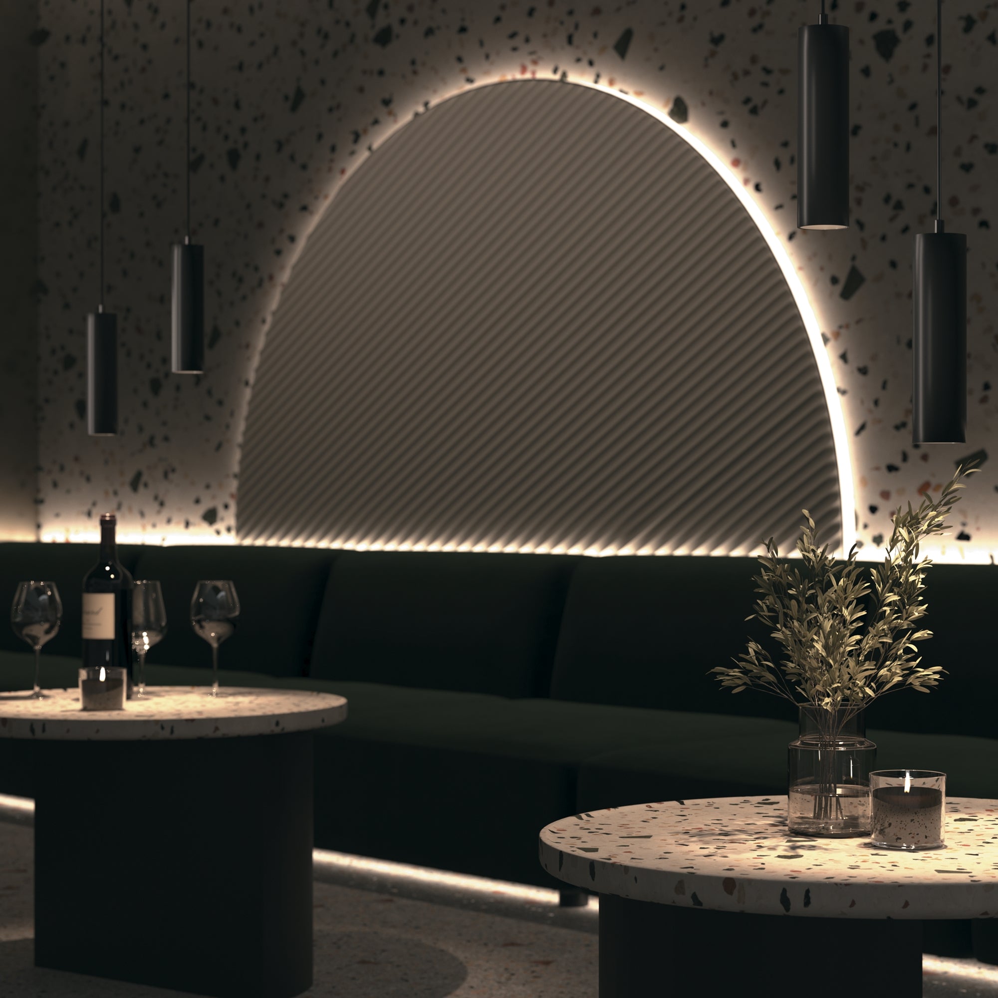 Pendant track luminaire Focus Led Exility 12W 36°