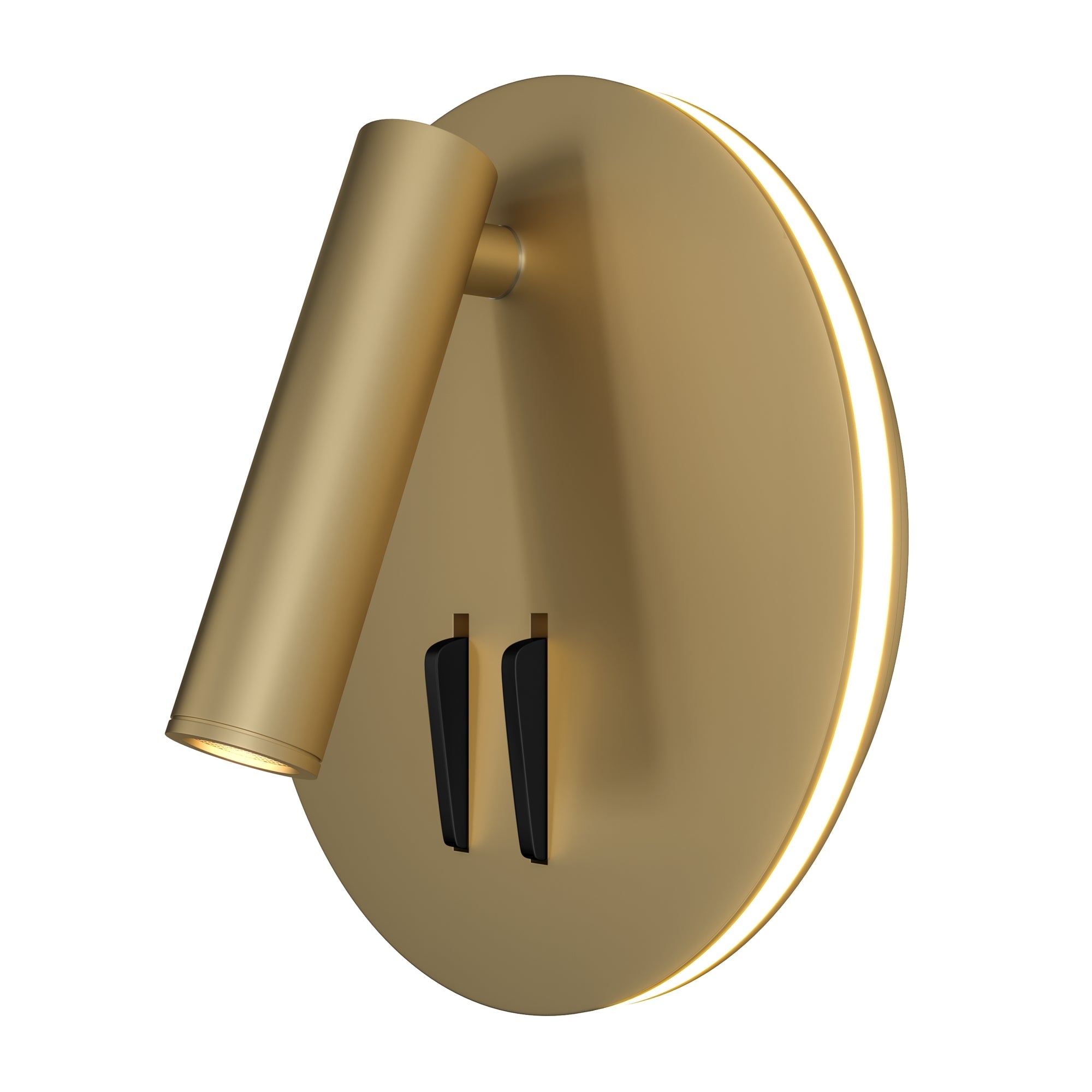 Ios 176 LED Wall Light White/Black/Matte Gold - Finish