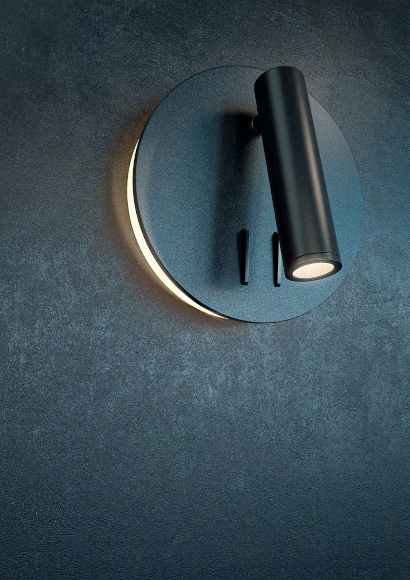 Ios 176 LED Wall Light White/Black/Matte Gold - Finish