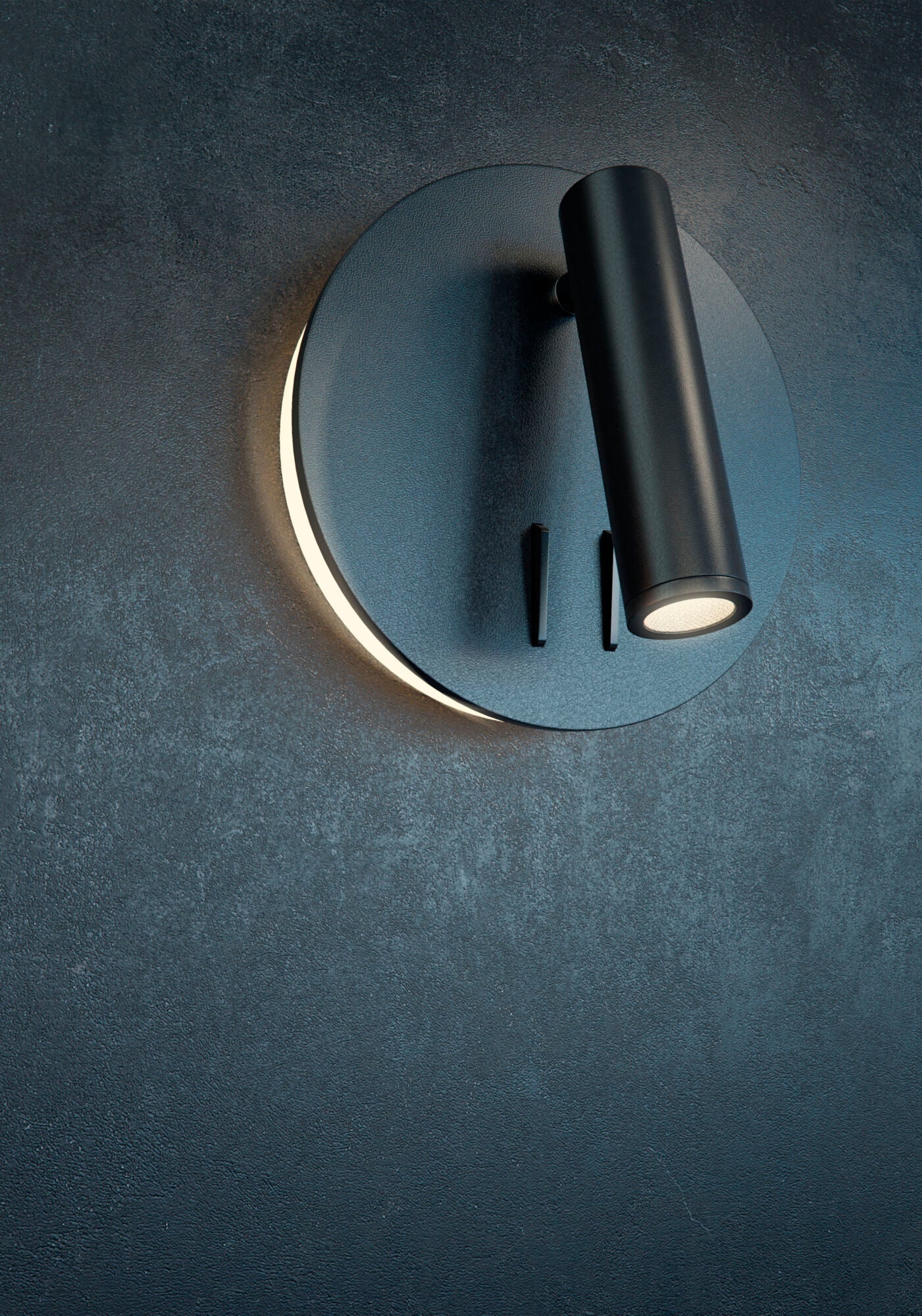 Ios 176 LED Wall Light White/Black/Matte Gold - Finish