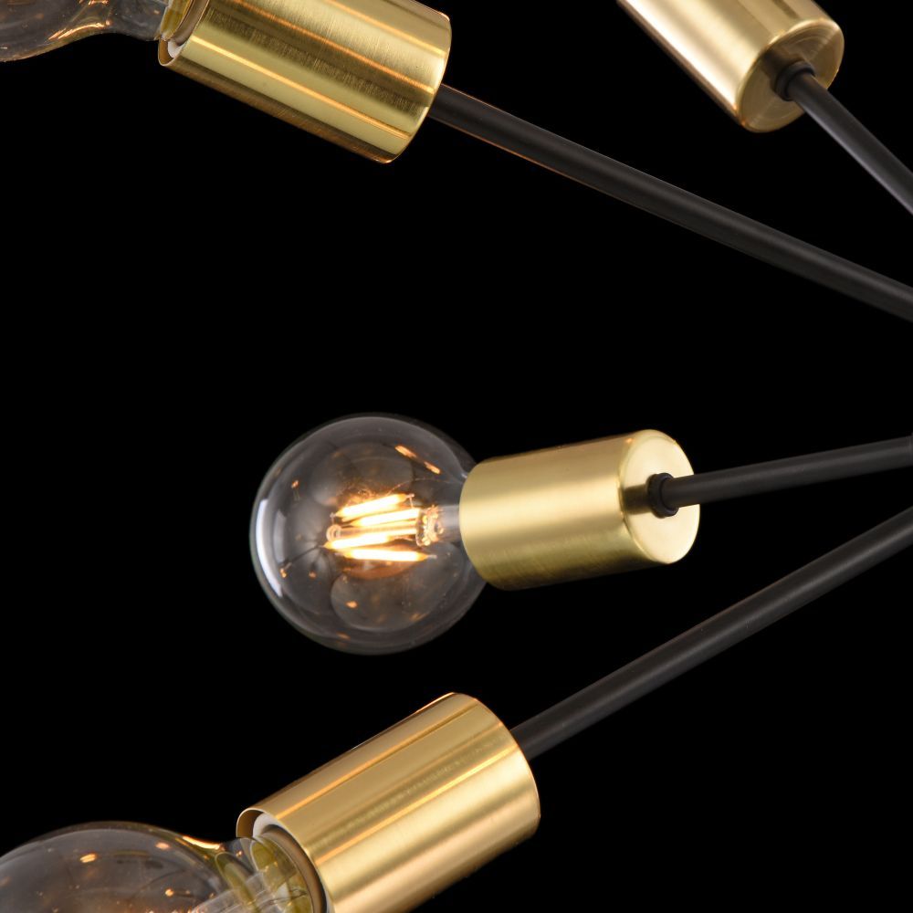 Maytoni Pendant Lamp Jackson - Gold & Black Finish, IP20