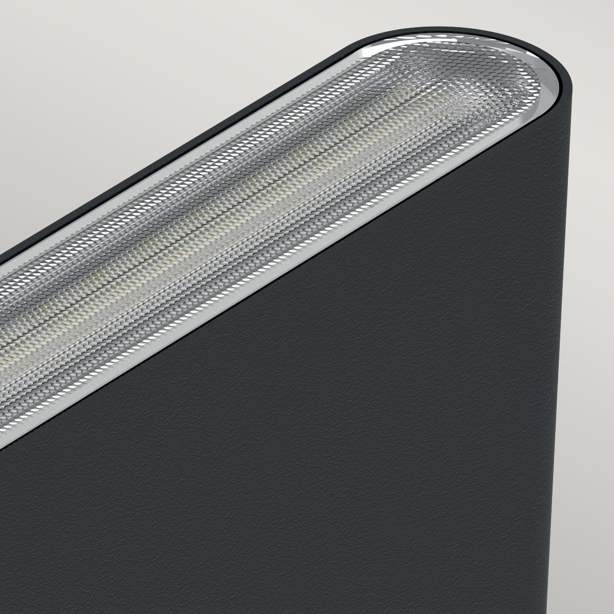 Jens Medium LED Wall Lantern - Black Finish