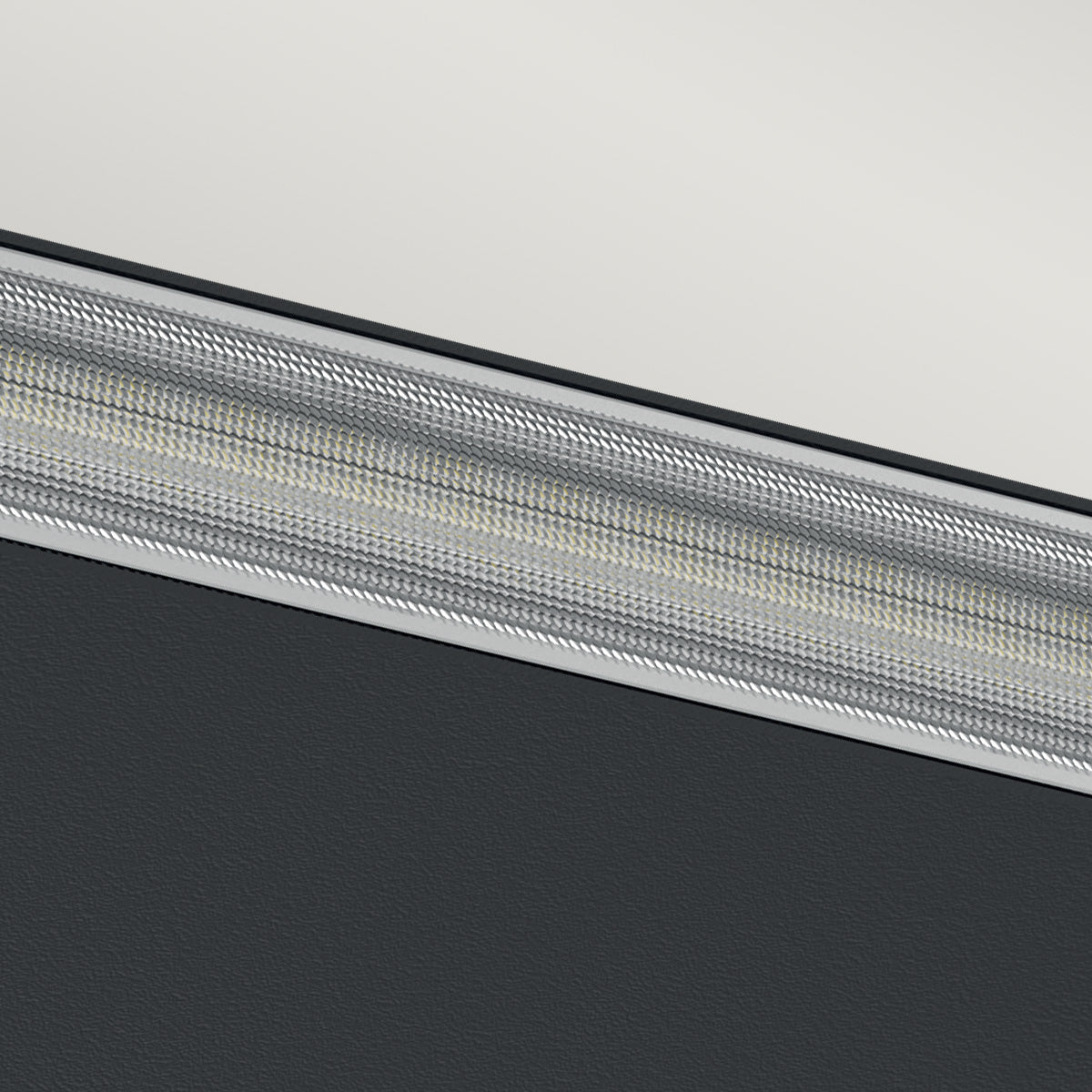 Jens Medium LED Wall Lantern - Black Finish