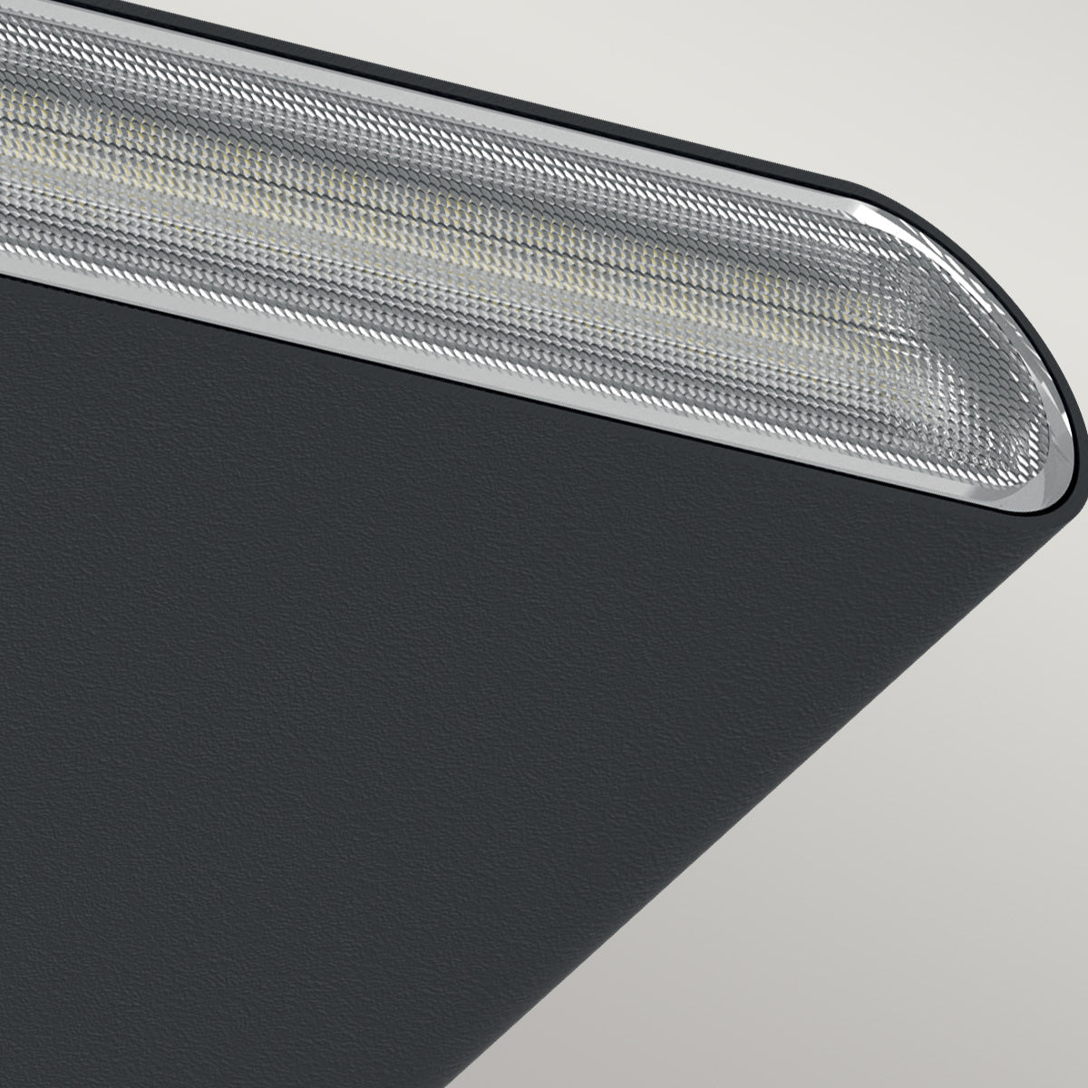 Jens Medium LED Wall Lantern - Black Finish