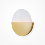 Jupiter LED Wall Light - Brass/Marble