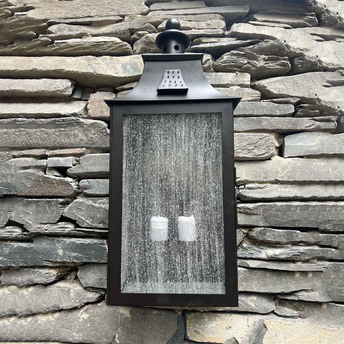 Kendal Old Bronze Traditional Wall Lantern