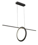 Kitesurf Loop Under LED Pendant - Black/White