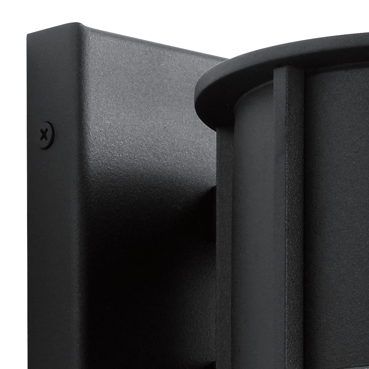 Camillo 1lt Medium Outdoor Wall Lantern - Painted Natural Brass/Black E27 IP44