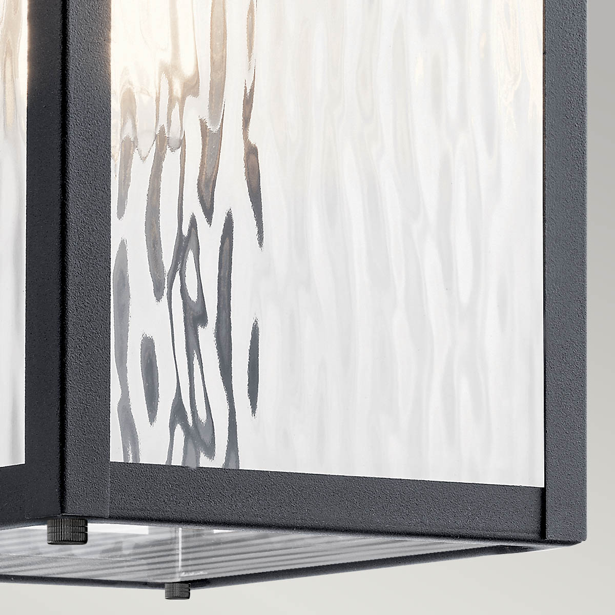 Cappanna 1 lt Exterior Wall Lantern - Textured Black  IP44 E27