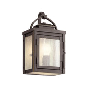 Carlson Small Wall Lantern - Rubbed Bronze Finish