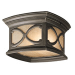 Franceasi 2Lt Flush Mount – Olde Bronze Finish