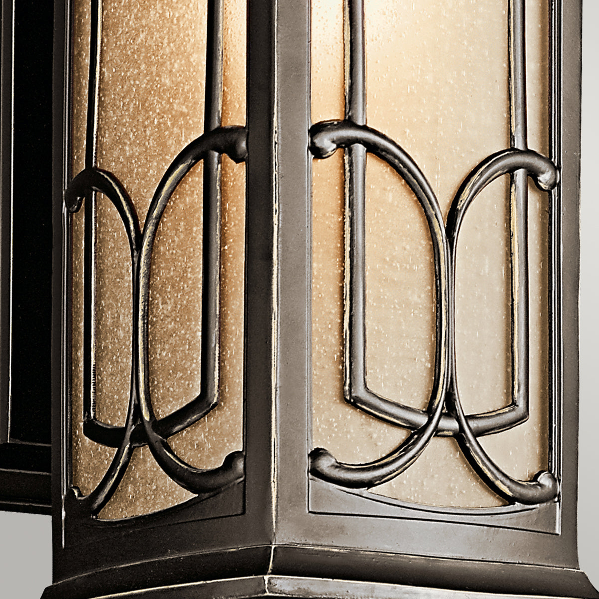 Franceasi Medium Wall Lantern - Olde Bronze Finish