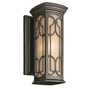 Franceasi Small Wall Lantern - Olde Bronze Finish