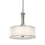 Lacey 4 Light Large Pendant - Antique Pewter/Mission Bronze E27