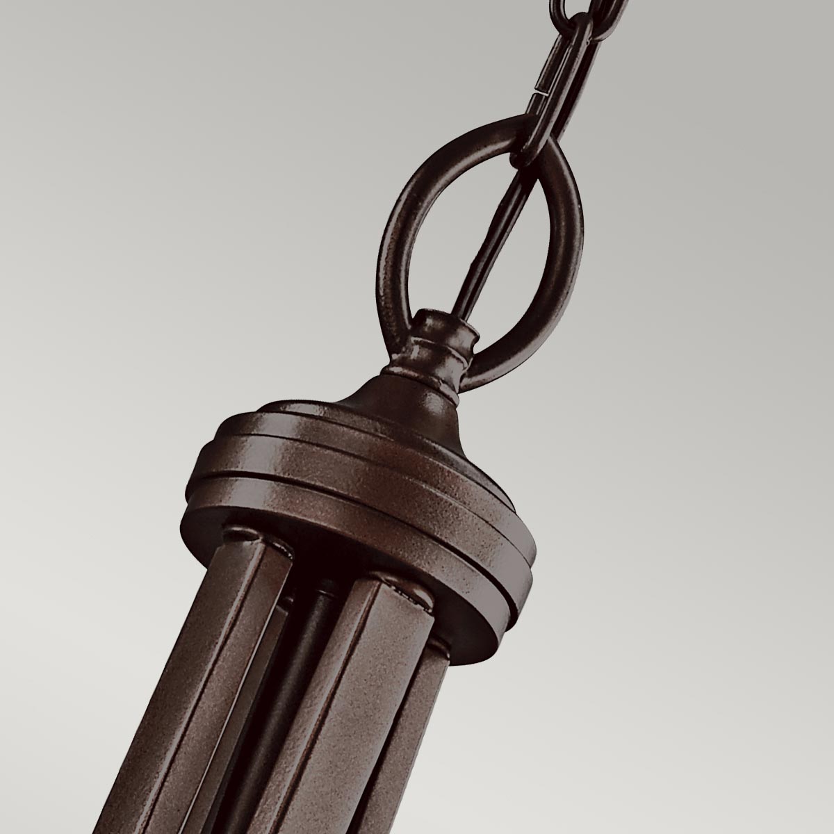 Lacey 4 Light Large Pendant - Antique Pewter/Mission Bronze E27