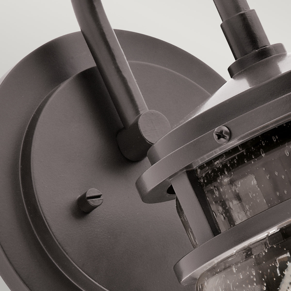 Lyndon Medium Wall Lantern - Architectural Bronze Finish