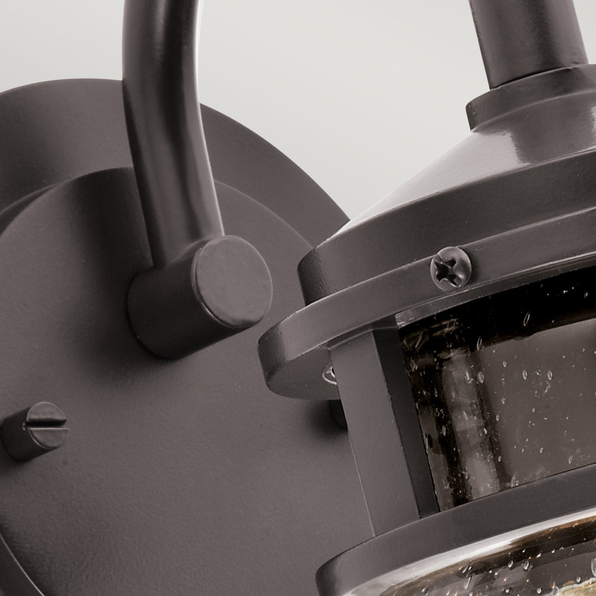 Lyndon Small Wall Lantern - Architectural Bronze Finish