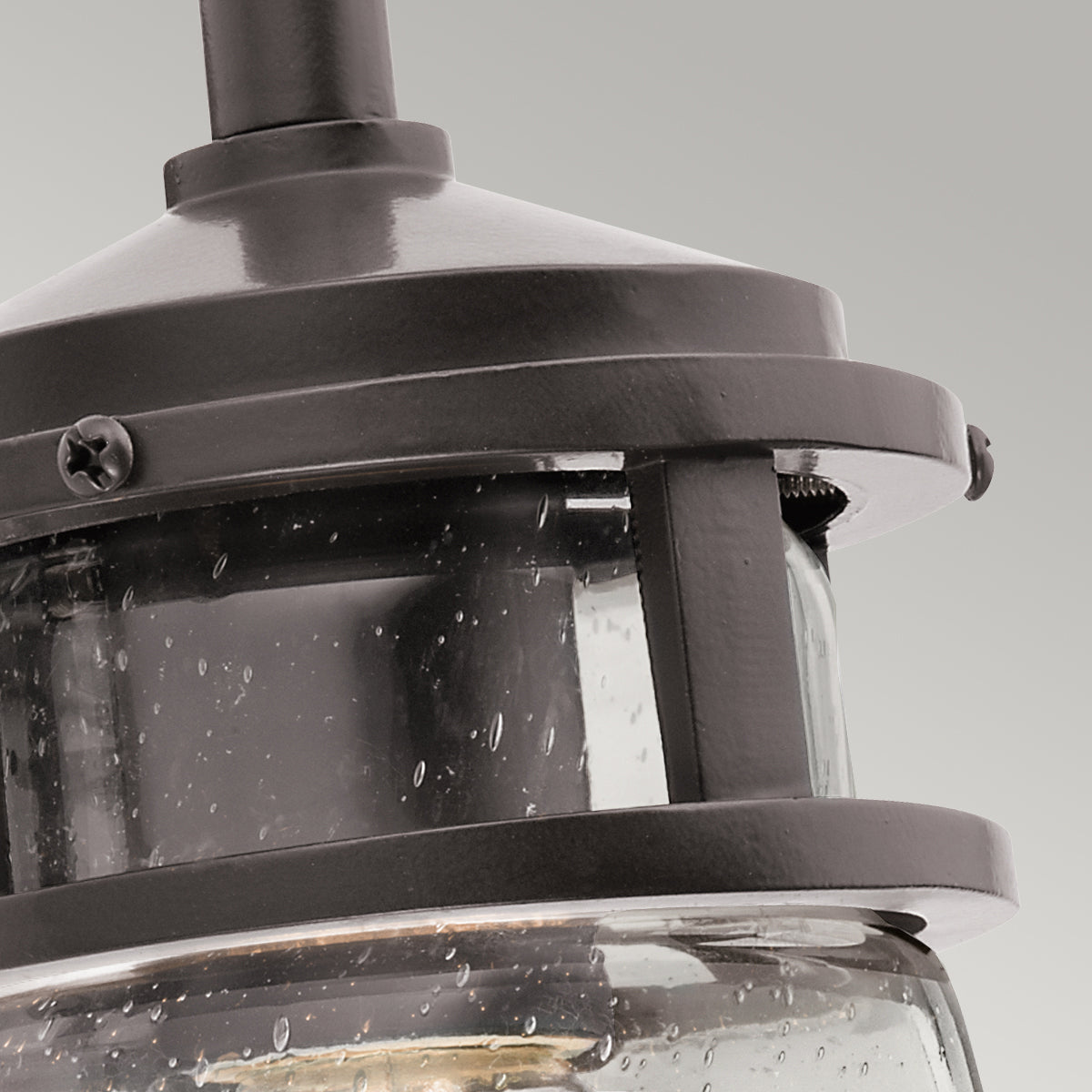 Lyndon Small Wall Lantern - Architectural Bronze Finish