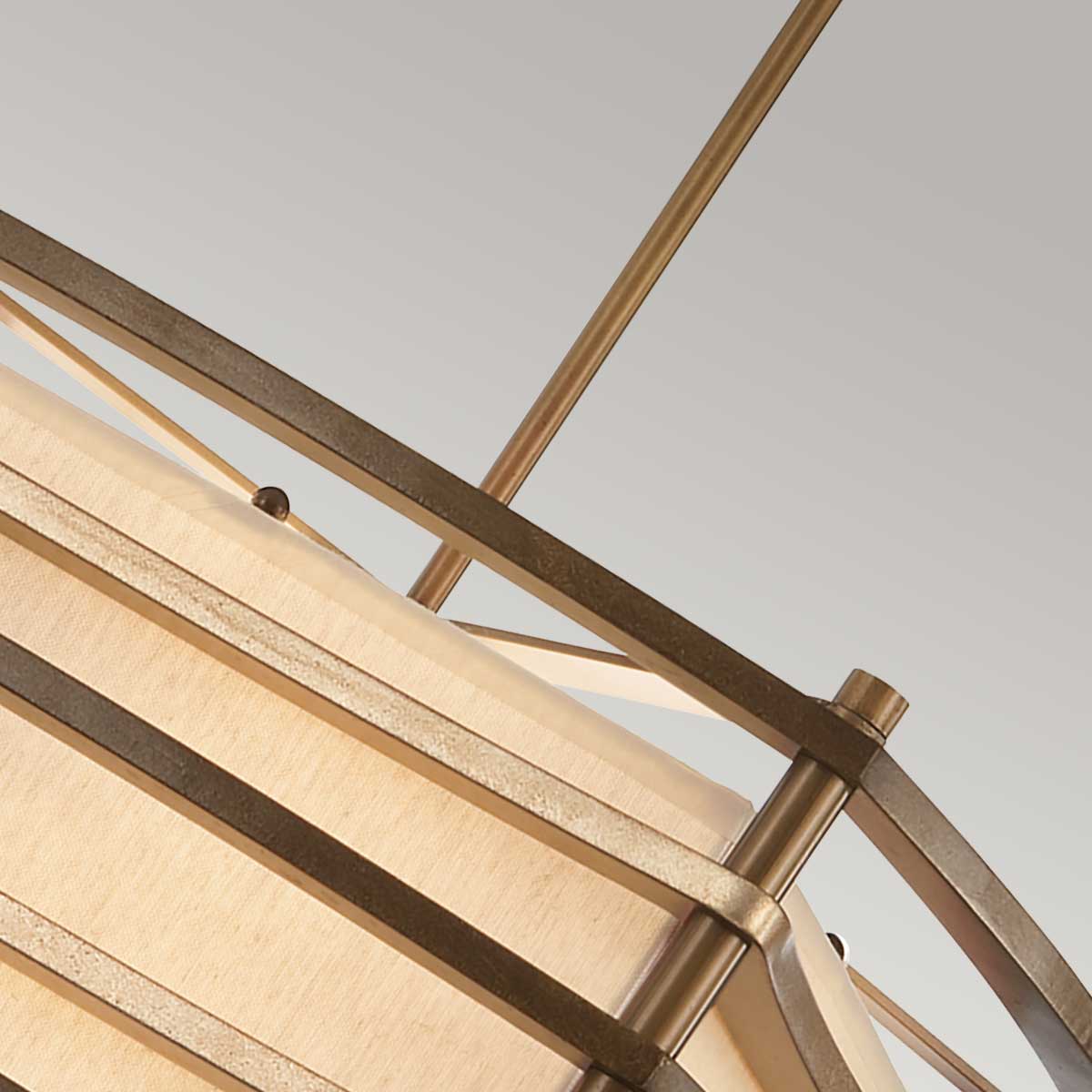 Moxie 2 Light Small Pendant - Cambridge Bronze E27