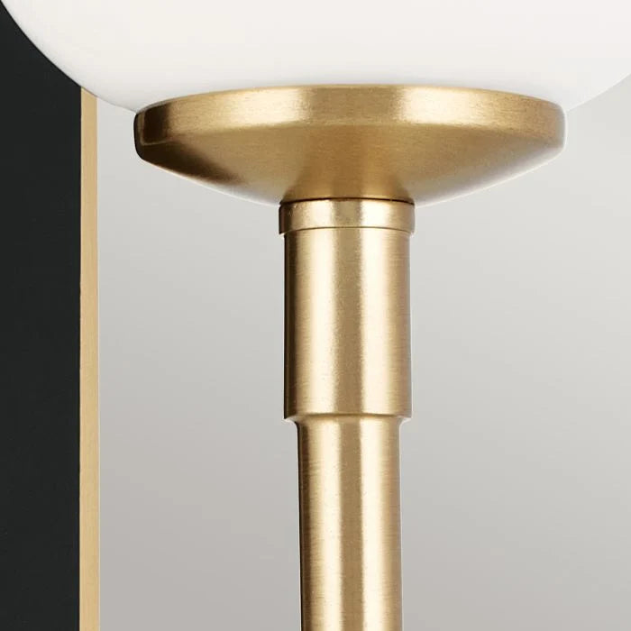Kichler Solia 1 lt Wall Light IP44- Champagne Bronze/ Brushed Nickel