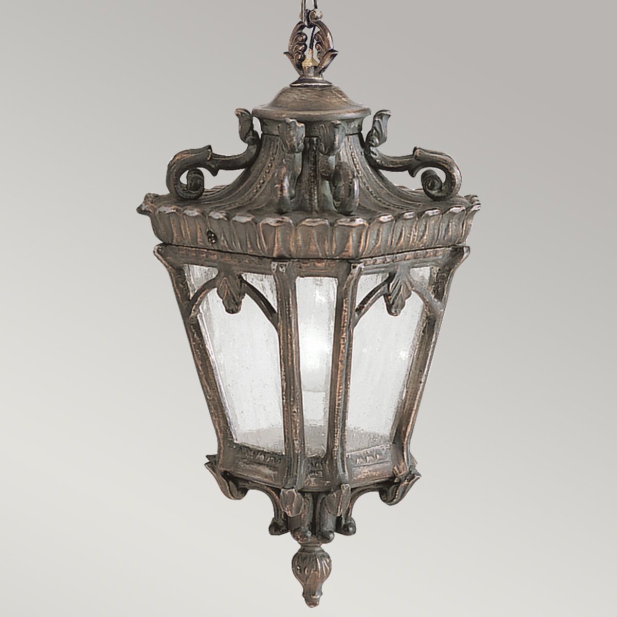 Tournai 1/3/4Lt Chain Lantern - Londonderry IP44 E27