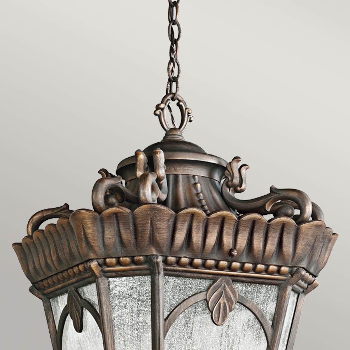 Tournai 1/3/4Lt Chain Lantern - Londonderry IP44 E27
