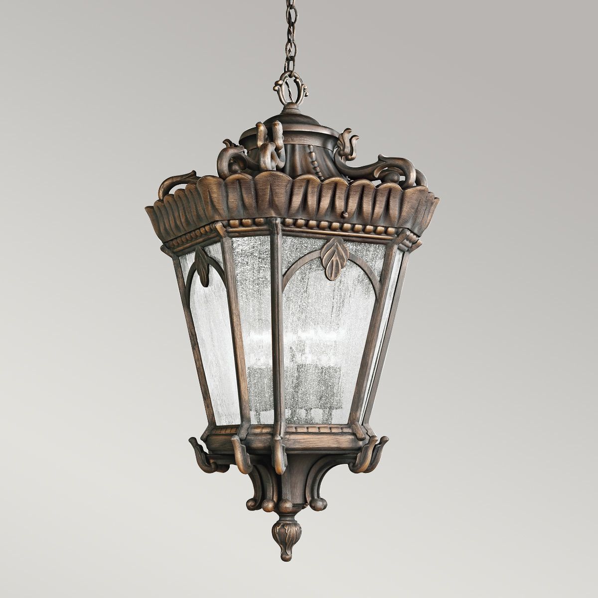 Tournai 1/3/4Lt Chain Lantern - Londonderry IP44 E27