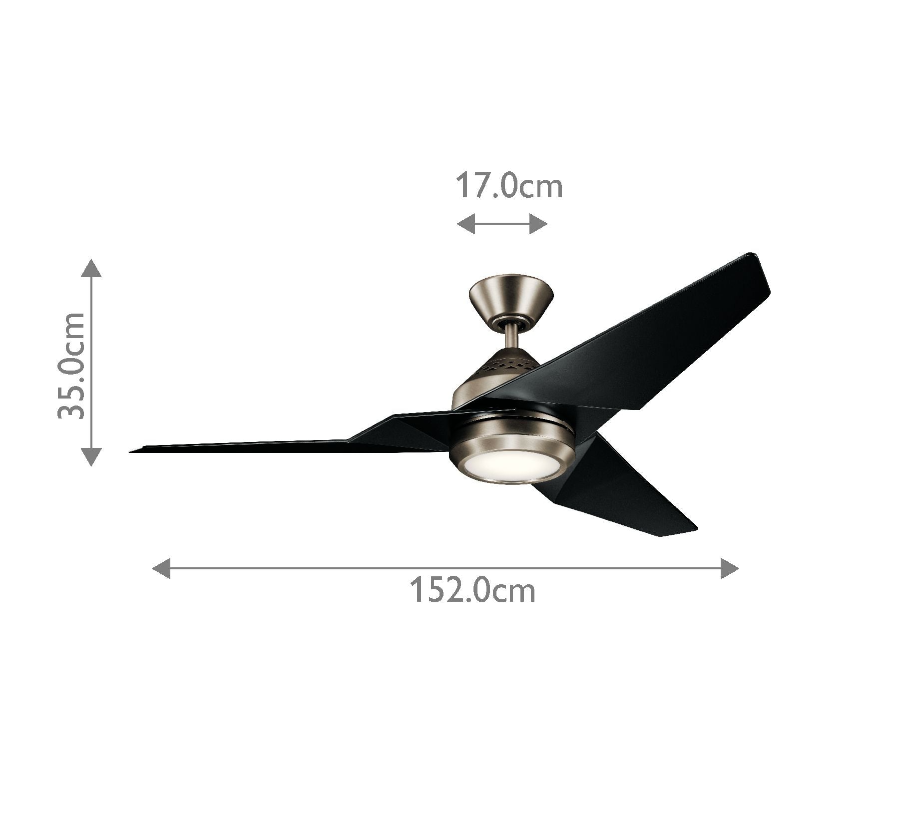 Jade - 60in / 152cm Fan - Various Finishes