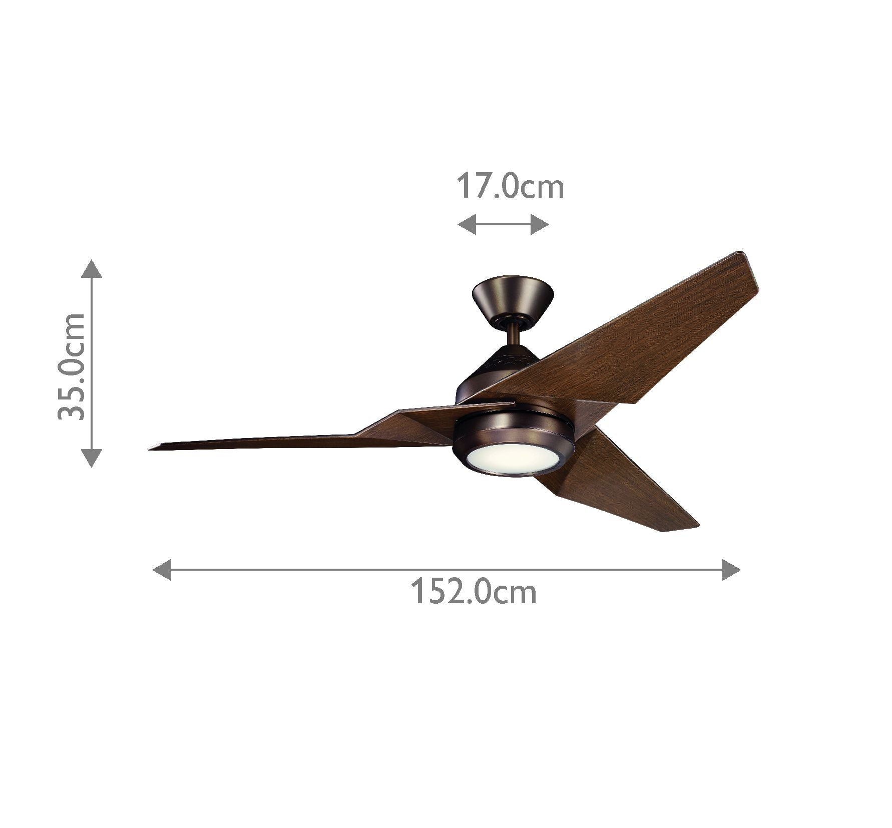 Jade - 60in / 152cm Fan - Various Finishes