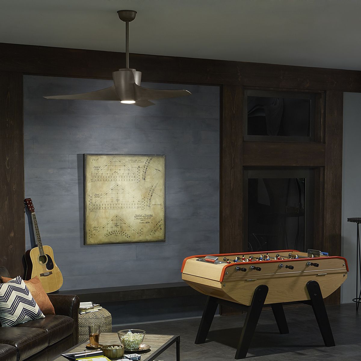 Phree - 56in / 142cm Fan - Brushed Nickel or White