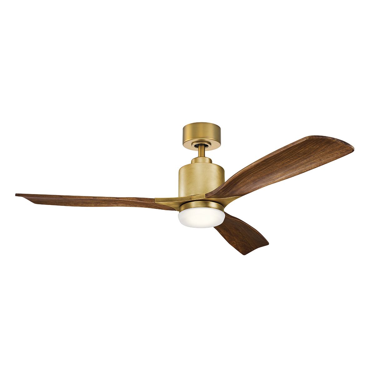 Ridley II IP20 - 52in / 132cm Fan - Natural Brass