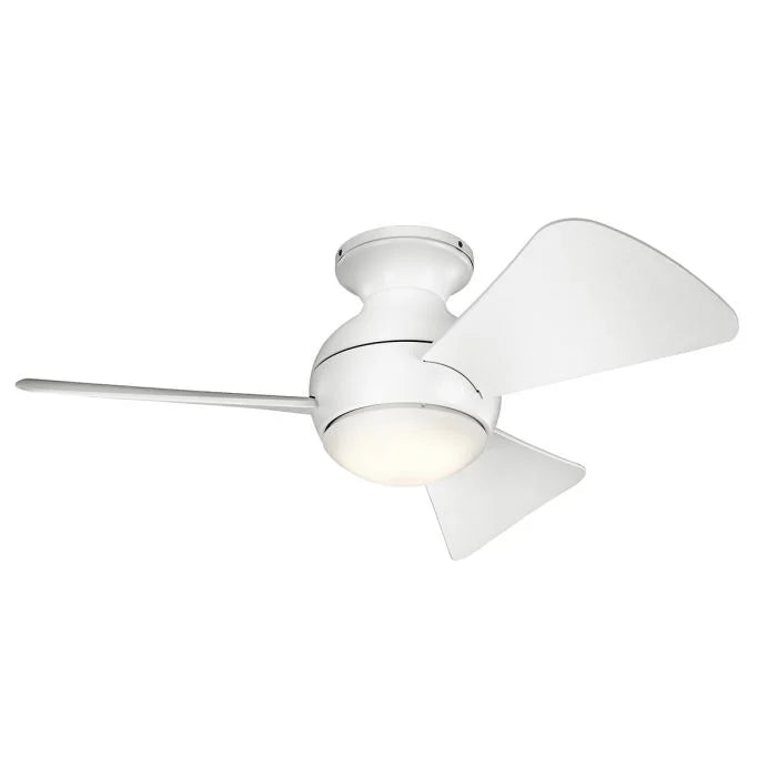 Sola - 34in / 86cm Fan - Brushed Nickel or Matte White