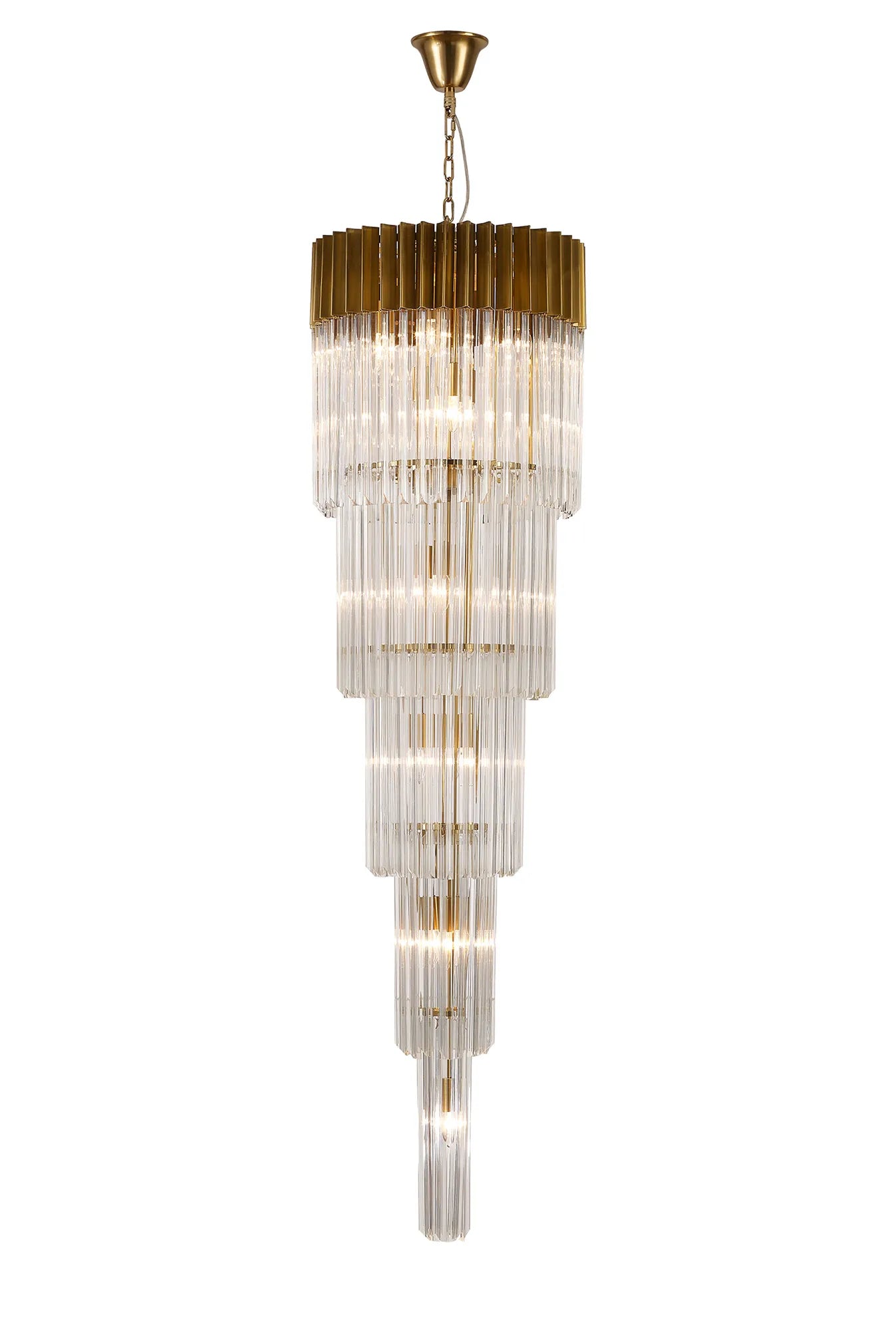 Georgia 18Lt Large Chandelier - Various Colours